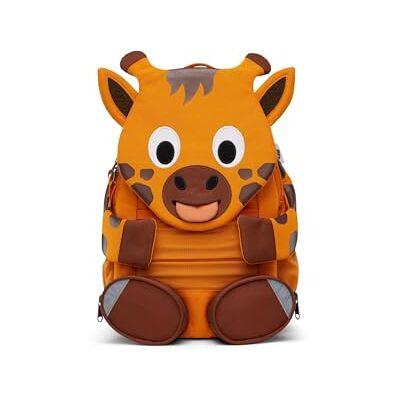 Affenzahn Grand sac à dos pour enfant durable 3-5 ans crèche 8L fonctionnel et amusant, orange, Talla única, Décontracté Affenzahn Grand sac à dos pour enfant durable 3-5 ans crèche 8L fonctionnel et amusant, orange, Talla única, Décontracté