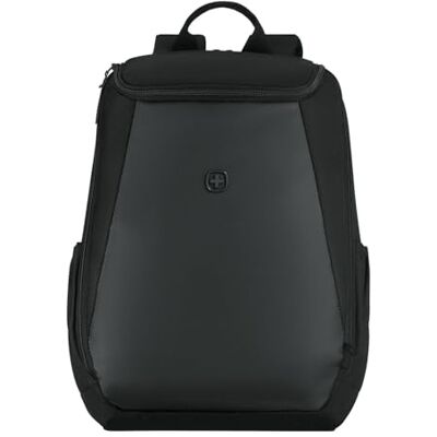 WENGER UrbanOne Sac à dos pour ordinateur portable Format bagage à main Femme/homme Noir, Sac à dos Toploader, One Size, Moderne, urbain et fonctionnel WENGER UrbanOne Sac à dos pour ordinateur portable Format bagage à main Femme/homme Noir, Sac à dos Toploader, One Size, Moderne, urbain et fonctionnel