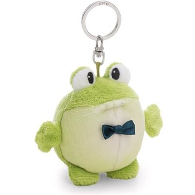 NICI 62942 Porte-clés grenouille, 7 cm, Vert, Compagnon en peluche pour sac à dos ou sac, porte-clés pour petits et grands NICI 62942 Porte-clés grenouille, 7 cm, Vert, Compagnon en peluche pour sac à dos ou sac, porte-clés pour petits et grands