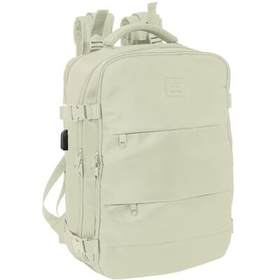 safta Sac à dos de voyage en cabine pour ordinateur portable de 15,6 pouces, idéal pour les adolescents de différents groupes d'âge, confortable et polyvalent, qualité et résistance, 29 x 19 x 44 cm safta Sac à dos de voyage en cabine pour ordinateur portable de 15,6 pouces, idéal pour les adolescents de différents groupes d'âge, confortable et polyvalent, qualité et résistance, 29 x 19 x 44 cm