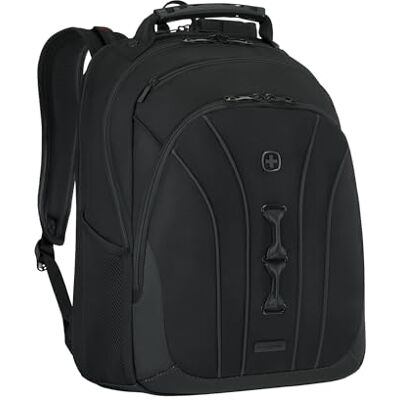 WENGER Legacy Black Series Sac pour portable avec poche tablette, Notebook jusqu’à 16’’, 24 l, Femmes Hommes, Affaires Fac École Voyages, Noir, 653629 WENGER Legacy Black Series Sac pour portable avec poche tablette, Notebook jusqu’à 16’’, 24 l, Femmes Hommes, Affaires Fac École Voyages, Noir, 653629
