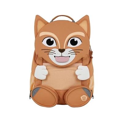 Affenzahn Grand ami Sac à dos de maternelle pour enfants de 3 à 5 ans, fonctionnel, 8 l, Chat Marron, Einheitsgröße, Rucksack Affenzahn Grand ami Sac à dos de maternelle pour enfants de 3 à 5 ans, fonctionnel, 8 l, Chat Marron, Einheitsgröße, Rucksack