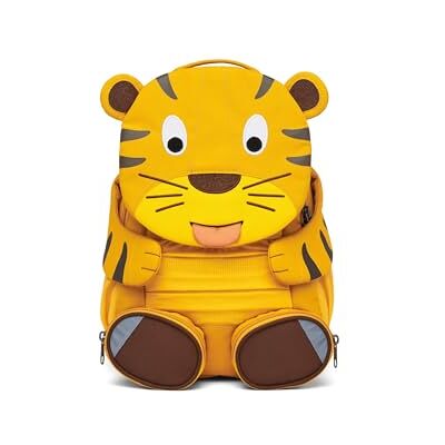 Affenzahn Big friends Big friends Tiger, Jaune, Taille unique Affenzahn Big friends Big friends Tiger, Jaune, Taille unique