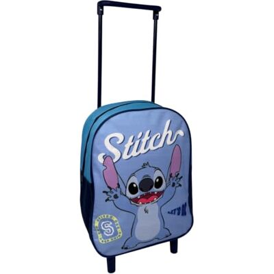 CARTOON Sac à dos trolley pour enfant avec roulettes 28 x 23 x 11 cm, Stitch, 28 cm, Décontracté CARTOON Sac à dos trolley pour enfant avec roulettes 28 x 23 x 11 cm, Stitch, 28 cm, Décontracté
