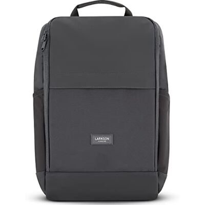 LARKSON Sac à Dos pour Ordinateur Portable Femmes & Hommes Niklas Sac pour Laptop pour Voyage, Affaires & l'École Backpack Léger & Hydrofuge LARKSON Sac à Dos pour Ordinateur Portable Femmes & Hommes Niklas Sac pour Laptop pour Voyage, Affaires & l'École Backpack Léger & Hydrofuge