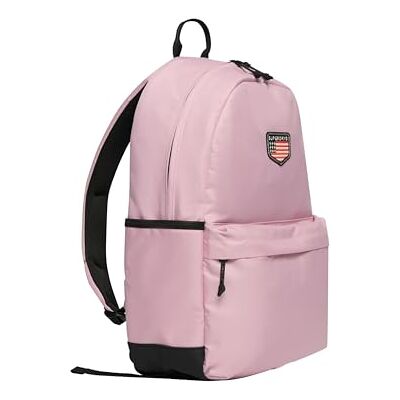 Superdry Sac à dos Montana classique pour femme avec écusson, Rose pâle, Einheitsgröße Superdry Sac à dos Montana classique pour femme avec écusson, Rose pâle, Einheitsgröße