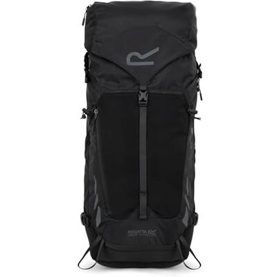 Regatta Blackfell Sac à dos réfléchissant avec cadre en métal 45 l Idéal pour la marche, la randonnée, le camping et le trekking, Noir, L, Décontracté Regatta Blackfell Sac à dos réfléchissant avec cadre en métal 45 l Idéal pour la marche, la randonnée, le camping et le trekking, Noir, L, Décontracté