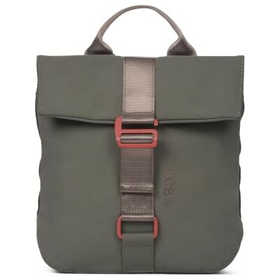 KCB Grand sac à dos antivol avec chaîne, design sûr et spacieux, poches multi-usages avec fermeture éclair, matériau résistant, poignées réglables, 100 % végétalien, Kaki, L KCB Grand sac à dos antivol avec chaîne, design sûr et spacieux, poches multi-usages avec fermeture éclair, matériau résistant, poignées réglables, 100 % végétalien, Kaki, L