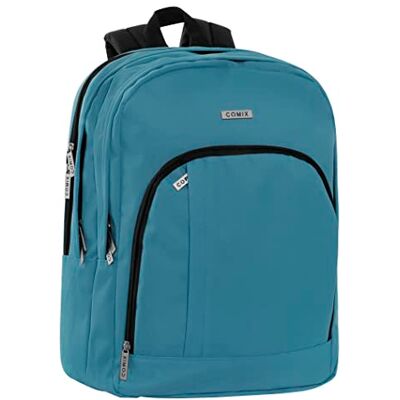 Sac à dos scolaire bleu clair Comix - Sac à dos scolaire Sac à dos scolaire bleu clair Comix - Sac à dos scolaire