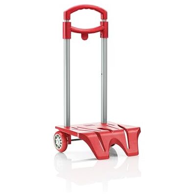 Miquelrius Chariot porte-sac à dos pliable, chariot à dos d'école, chariot pliable à roulettes, matériel scolaire pour la rentrée scolaire, rouge Miquelrius Chariot porte-sac à dos pliable, chariot à dos d'école, chariot pliable à roulettes, matériel scolaire pour la rentrée scolaire, rouge