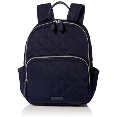 Vera Bradley Women's, Performance Twill Small Backpack, Classic Navy, One Size Vera Bradley Women's, Performance Twill Small Backpack, Classic Navy, One Size