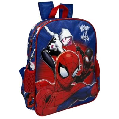 CARTOON Spider-Man Marvel Sac à dos pour maternelle avec poches 38 cm CARTOON Spider-Man Marvel Sac à dos pour maternelle avec poches 38 cm