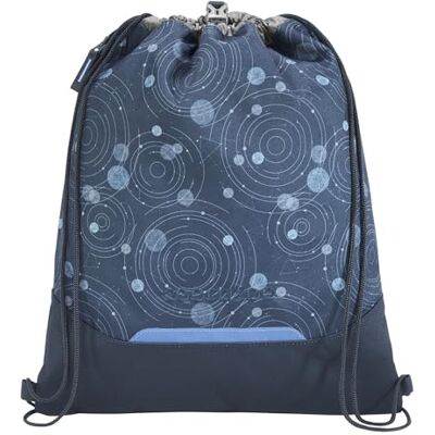 Coocazoo Sac de gym avec poche zippée et cordon de serrage, éléments réfléchissants, boucle de fixation pour sac à dos d'écolier, 10 litres, 3ème classe, Blue Orbit Bleu, Blue Orbit Coocazoo Sac de gym avec poche zippée et cordon de serrage, éléments réfléchissants, boucle de fixation pour sac à dos d'écolier, 10 litres, 3ème classe, Blue Orbit Bleu, Blue Orbit
