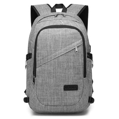 Kono Sac à Dos de Voyage Antivol pour Ordinateur Portable 15,6 Pouces Sac d'École et de Travail Léger Kono Sac à Dos de Voyage Antivol pour Ordinateur Portable 15,6 Pouces Sac d'École et de Travail Léger