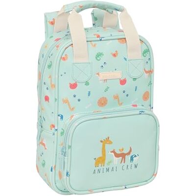 safta PREESCOAR PANDI Sac à dos pour enfant, adaptable avec poignées, tissu recyclable, idéal pour les enfants de différents âges, confortable et polyvalent, qualité et résistance, 20 x 8 x 28 cm safta PREESCOAR PANDI Sac à dos pour enfant, adaptable avec poignées, tissu recyclable, idéal pour les enfants de différents âges, confortable et polyvalent, qualité et résistance, 20 x 8 x 28 cm