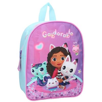 Vadobag Gabby's Dollhouse Sac à Dos pour Enfants École Maternelle Couleur Violet Gabby La Maison des poupées Gabdorable 29x22x9cm Vadobag Gabby's Dollhouse Sac à Dos pour Enfants École Maternelle Couleur Violet Gabby La Maison des poupées Gabdorable 29x22x9cm