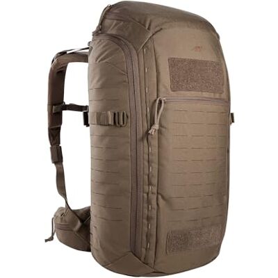 Tasmanian Tiger TT Modular Pack 30 SL Sac à dos de randonnée ergonomique avec longueur de dos réglable ; sac à dos de trekking de 30 litres avec 2 poches de rangement supplémentaires, Coyote Brown Tasmanian Tiger TT Modular Pack 30 SL Sac à dos de randonnée ergonomique avec longueur de dos réglable ; sac à dos de trekking de 30 litres avec 2 poches de rangement supplémentaires, Coyote Brown