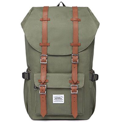 KAUKKO Ep5 Sac à dos Homme, Vert (Nylon Army Green), 47 centimeters, Sac à dos loisir KAUKKO Ep5 Sac à dos Homme, Vert (Nylon Army Green), 47 centimeters, Sac à dos loisir