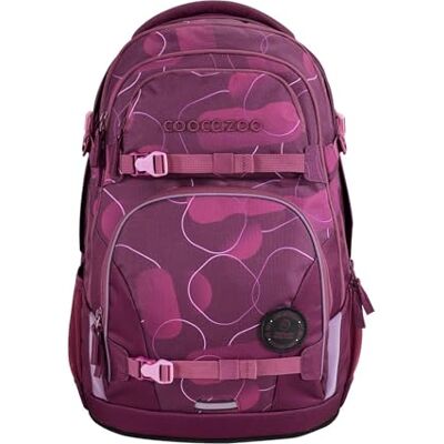 Coocazoo Porter Sac à dos d'écolier, ergonomique et réglable, hauteur et taille, avec sangle de poitrine et ceinture abdominale, léger et individuel, à partir de la 3e classe Coocazoo Porter Sac à dos d'écolier, ergonomique et réglable, hauteur et taille, avec sangle de poitrine et ceinture abdominale, léger et individuel, à partir de la 3e classe