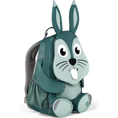 Affenzahn Grand ami Sac à dos de maternelle fonctionnel pour enfant de 3 à 5 ans 8 l, Lapin Gris, Einheitsgröße, Sac à dos Affenzahn Grand ami Sac à dos de maternelle fonctionnel pour enfant de 3 à 5 ans 8 l, Lapin Gris, Einheitsgröße, Sac à dos