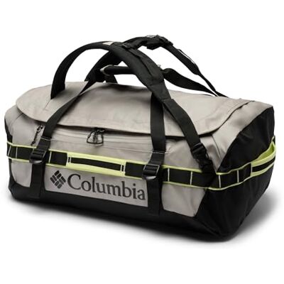 Columbia Landroamer Sac de sport unisexe 60 l, gris silex/noir/citron Haze, taille unique Columbia Landroamer Sac de sport unisexe 60 l, gris silex/noir/citron Haze, taille unique