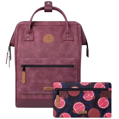 Cabaïa CABAIA Sac à Dos Adventurer Delhi Mini 10L Déperlant Compartiment Ordinateur Portable 10,5" 2 Poches Certifié Vegan Sac Voyage, Affaires, École pour Homme et Femme Rouge Cabaïa CABAIA Sac à Dos Adventurer Delhi Mini 10L Déperlant Compartiment Ordinateur Portable 10,5" 2 Poches Certifié Vegan Sac Voyage, Affaires, École pour Homme et Femme Rouge