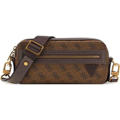 GUESS Berlin Camera Bag S, Backpack Homme, Coffee, Taglia unica GUESS Berlin Camera Bag S, Backpack Homme, Coffee, Taglia unica