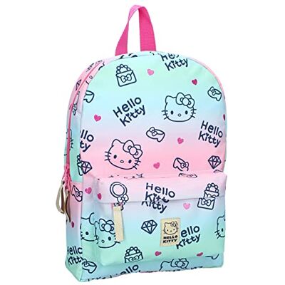 Vadobag Hello Kitty Sac à dos Cheerful, Multicolore, One Size, Décontracté Vadobag Hello Kitty Sac à dos Cheerful, Multicolore, One Size, Décontracté