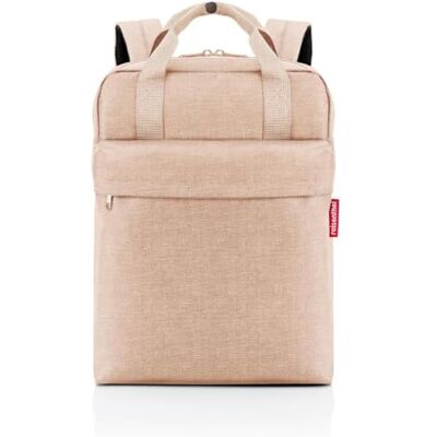 reisenthel Allday Backpack M iso Sac à dos polyvalent pour le travail, le shopping ou les voyages en ville, Café torsadé, Einheitsgröße, sport reisenthel Allday Backpack M iso Sac à dos polyvalent pour le travail, le shopping ou les voyages en ville, Café torsadé, Einheitsgröße, sport