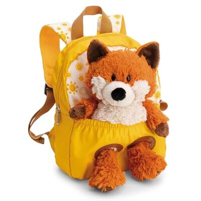 NICI sac à dos 21x26 cm avec peluche lapin 25 cm vert Cartable de maternelle doux et moelleux avec peluche amovible pour garçons et filles de 2 à 5 ans NICI sac à dos 21x26 cm avec peluche lapin 25 cm vert Cartable de maternelle doux et moelleux avec peluche amovible pour garçons et filles de 2 à 5 ans