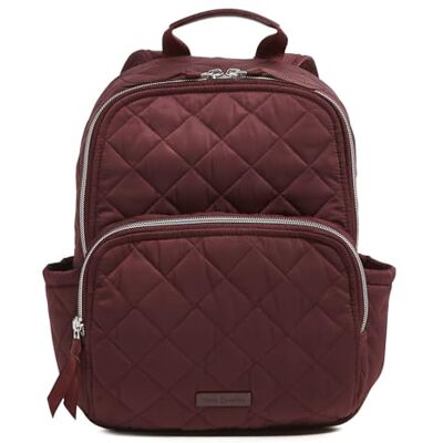 Vera Bradley Petit sac à dos Raisin en sergé de performance pour femme, taille unique, Raisin, taille unique Vera Bradley Petit sac à dos Raisin en sergé de performance pour femme, taille unique, Raisin, taille unique