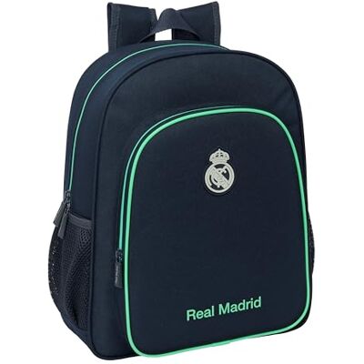 safta Real Madrid 2ème équipe 25/26 Sac à dos scolaire pour enfant, adaptable au chariot, idéal pour les enfants d'âge scolaire, confortable et polyvalent, qualité et résistance, 32 x 12 x 38 cm safta Real Madrid 2ème équipe 25/26 Sac à dos scolaire pour enfant, adaptable au chariot, idéal pour les enfants d'âge scolaire, confortable et polyvalent, qualité et résistance, 32 x 12 x 38 cm
