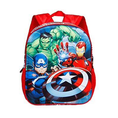 KARACTERMANIA Avengers Superpower-Sac à Dos 3D Petit, Rouge, Rouge, Sac à dos 3D Petit Superpower KARACTERMANIA Avengers Superpower-Sac à Dos 3D Petit, Rouge, Rouge, Sac à dos 3D Petit Superpower