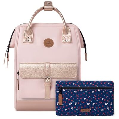 Cabaïa CABAIA Sac à Dos Adventurer Queretaro Mini 10L Déperlant Compartiment Ordinateur Portable 10,5" 2 Poches Certifié Vegan Sac Voyage, Affaires, École pour Homme et Femme Rose Cabaïa CABAIA Sac à Dos Adventurer Queretaro Mini 10L Déperlant Compartiment Ordinateur Portable 10,5" 2 Poches Certifié Vegan Sac Voyage, Affaires, École pour Homme et Femme Rose