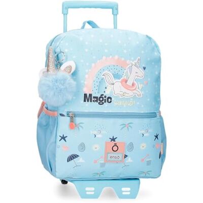 Sac à Dos Scolaire Enso Bleu Clair en Polyester - Sac à Dos Sac à Dos Scolaire Enso Bleu Clair en Polyester - Sac à Dos