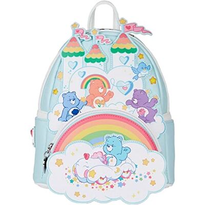 Loungefly Care Bears Care-A-Lot Castle Mini sac à dos Loungefly Care Bears Care-A-Lot Castle Mini sac à dos