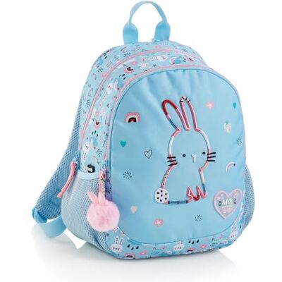 Miquelrius Sac à dos double recyclé Bunny Bliss, unisexe, pour enfants, bleu, moyen, bleu, M Miquelrius Sac à dos double recyclé Bunny Bliss, unisexe, pour enfants, bleu, moyen, bleu, M