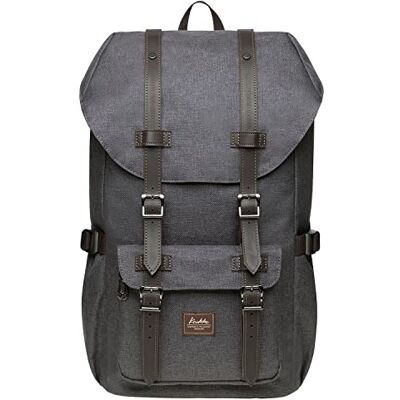 KAUKKO Sac à dos pour ordinateur portable Sac extérieur fonctionnel pour Voyager & Camping Sac à dos étudiant pour étudiant universitaire, Café(k1023), Tille Unique, Élégante KAUKKO Sac à dos pour ordinateur portable Sac extérieur fonctionnel pour Voyager & Camping Sac à dos étudiant pour étudiant universitaire, Café(k1023), Tille Unique, Élégante