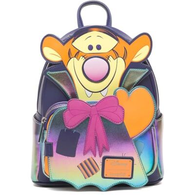 Loungefly Disney Wdbk3243 Winnie l'ourson Sac à dos pour femme Motif vampire Tigrou Multicolore Taille unique Loungefly Disney Wdbk3243 Winnie l'ourson Sac à dos pour femme Motif vampire Tigrou Multicolore Taille unique