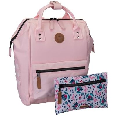 Cabaïa Cabaia Sac à dos étanche 12 l – Système Molle et design tendance pour hommes et femmes – Nylon robuste, confort rembourré – Idéal pour les voyages, l'école, le travail – Marron, Ouidah, M, Tendance Cabaïa Cabaia Sac à dos étanche 12 l – Système Molle et design tendance pour hommes et femmes – Nylon robuste, confort rembourré – Idéal pour les voyages, l'école, le travail – Marron, Ouidah, M, Tendance