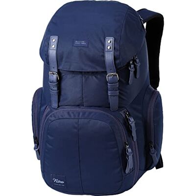 NITRO Weekender Sac à dos Mixte (lot de 1), Bleu Nuit, 42 L, Vintage NITRO Weekender Sac à dos Mixte (lot de 1), Bleu Nuit, 42 L, Vintage