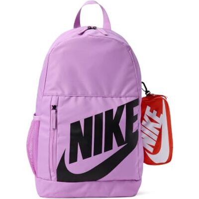 NIKE Elmntl Shoebox Sac à dos unisexe pour enfant magenta/orange/noir NIKE Elmntl Shoebox Sac à dos unisexe pour enfant magenta/orange/noir