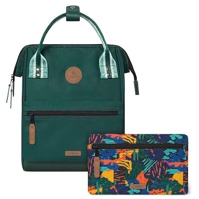 Cabaïa CABAIA Sac à Dos Adventurer Lima Mini 10L Déperlant Compartiment Ordinateur Portable 10,5" 2 Poches Certifié Vegan Sac Voyage, Affaires, École pour Homme et Femme Vert Cabaïa CABAIA Sac à Dos Adventurer Lima Mini 10L Déperlant Compartiment Ordinateur Portable 10,5" 2 Poches Certifié Vegan Sac Voyage, Affaires, École pour Homme et Femme Vert