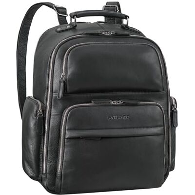STILORD "Sigmund" Sac a Dos Ordinateur 17 Pouces Cuir Sac a Dos Business Homme et Femme Sac a Dos College Backpack Sac de Travail Cuir Véritable Couleur:noir STILORD "Sigmund" Sac a Dos Ordinateur 17 Pouces Cuir Sac a Dos Business Homme et Femme Sac a Dos College Backpack Sac de Travail Cuir Véritable Couleur:noir
