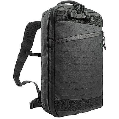 Tasmanian Tiger TT Medic Assault Pack MKII L Sac à dos tactique de premiers secours vide pour urgence, voyage, camping, randonnée, cyclisme, extérieur (noir) Tasmanian Tiger TT Medic Assault Pack MKII L Sac à dos tactique de premiers secours vide pour urgence, voyage, camping, randonnée, cyclisme, extérieur (noir)