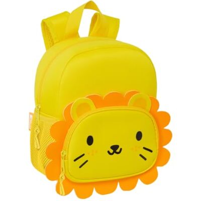safta LEON Sac à dos en néoprène, idéal pour les enfants de différents âges, confortable et polyvalent, 20 x 9 x 25 cm, citronier, M, Décontracté safta LEON Sac à dos en néoprène, idéal pour les enfants de différents âges, confortable et polyvalent, 20 x 9 x 25 cm, citronier, M, Décontracté