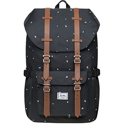 KAUKKO Sac à dos pour ordinateur portable Sac extérieur fonctionnel pour Voyager & Camping Sac à dos étudiant pour étudiant universitaire, Noir-13, Tille Unique, Sac à dos daypack KAUKKO Sac à dos pour ordinateur portable Sac extérieur fonctionnel pour Voyager & Camping Sac à dos étudiant pour étudiant universitaire, Noir-13, Tille Unique, Sac à dos daypack