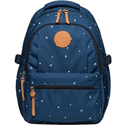 KAUKKO Sac à dos beau et bien pensé avec compartiment pour ordinateur portable 15" pour école, université, 22 l KAUKKO Sac à dos beau et bien pensé avec compartiment pour ordinateur portable 15" pour école, université, 22 l