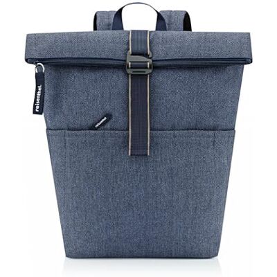 reisenthel Backpack Herringbone, unisexe adulte, taille unique, bleu, taille unique reisenthel Backpack Herringbone, unisexe adulte, taille unique, bleu, taille unique
