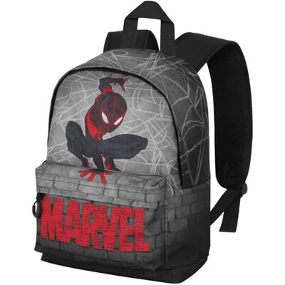 Marvel Spiderman Spin-Small Fan HS Sac à dos Gris 25 x 35 cm Capacité 12 l, gris, One Size, Petit sac à dos Fan HS Spin Marvel Spiderman Spin-Small Fan HS Sac à dos Gris 25 x 35 cm Capacité 12 l, gris, One Size, Petit sac à dos Fan HS Spin